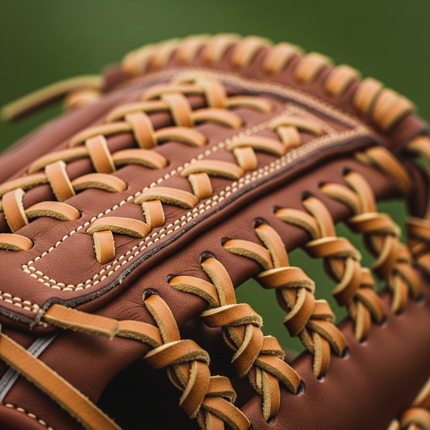 Lacage baseball du cuir